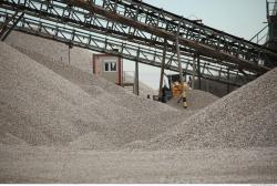 Photo Textures of Background Gravel Mining